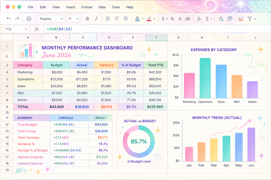 spreadsheet